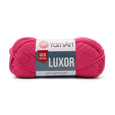 Пряжа YarnArt Luxor, 50г, 125м (мерсеризованный хлопок) (1206 малиновый), 10 мотков