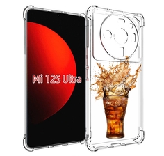 Чехол MyPads Кола-в-стакане для Xiaomi 12S Ultra