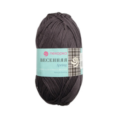 Пряжа Пехорка Весенняя, 100г, 250м, мерсеризованный хлопок (35 маренго), 5 мотков