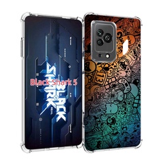 Чехол MyPads стикеты в тени для Xiaomi Black Shark 5