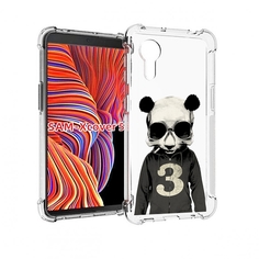 Чехол MyPads Панда-в-костюме для Samsung Galaxy Xcover 5
