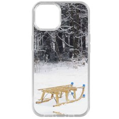 Чехол-накладка Krutoff Санки для iPhone 14