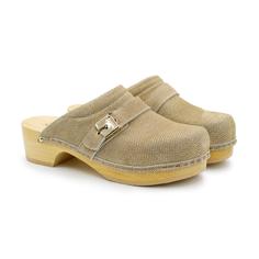 Сабо женские Scholl PESCURA CLOG 50 F298561002 бежевые 41 EU