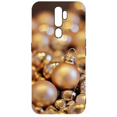 Чехол-накладка Krutoff Софт Кейс Золотые игрушки для Oppo A9 (2020) черный