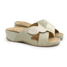 Сабо женские Scholl NIVES CROSS F299361075 золотистые 36 EU