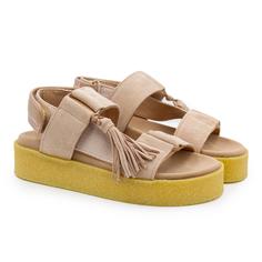 Сандалии женские Clarks Crepe SNDL 26164517 бежевые 41 EU