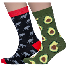 Комплект носков унисекс Hobby Line 2-80153 разноцветных one size