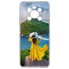 Чехол Платье летнее женское для Honor X9 Krutoff