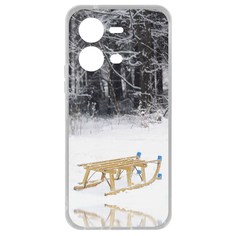 Чехол Санки для Vivo V25 Krutoff
