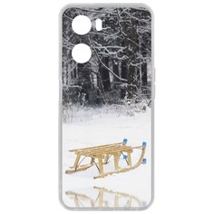 Чехол Санки для Oppo A57s Krutoff