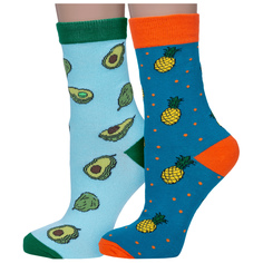 Комплект носков унисекс Hobby Line 2-80153 разноцветных 36-40