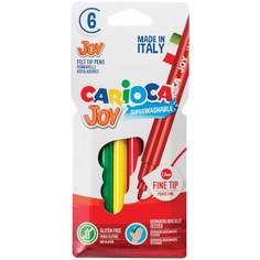 Набор фломастеров Carioca "Joy", арт. 002745, 6 цв х 3 упак.