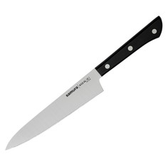 Нож кухонный поварской Samura Harakiri универсальный серрейтор профессиональный SHR-0024B