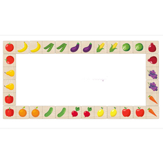 Игровой набор Домино Овощи-фрукты PAREMO PE120-26