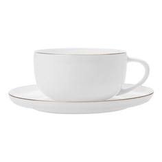 Чашка с блюдцем серия кашемир голд Maxwell & Williams Mw583-ef0116 0,3л костяной фарфор