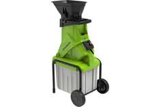 Измельчитель садовый электрический Greenworks GACSB, 220V, 2500 Вт с контейнером