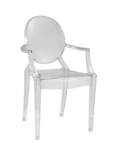 Стул STOOL GROUP Victoria Ghost с подлокотниками Прозрачный