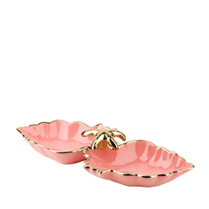 Менажница 2 секции Nouvelle Коралл 25х11 см 1780308