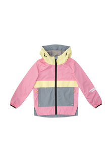 Ветровка детская Oldos Флоди AOSS23JK3T030, цвет св.розовый_лимонный, размер 128