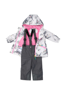 Комплект верхней одежды Oldos Лилли AOSS23SU2T107, цвет жемчужный_серый, размер 92