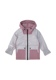 Куртка детская Oldos Мола OCSS23JK2T104, цвет серый_розовый, размер 146