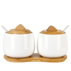 Набор банок для сыпучих продуктов Nouvelle Naturel 2 шт 350 мл 2631041