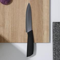 Нож кухонный керамический Magistro Black, лезвие 12,5 см, ручка soft touch