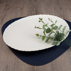 Блюдо сервировочное Маршмеллоу Nouvelle 38х26х4 см 530287