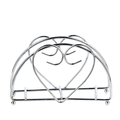 Салфетница на стол Nouvelle 13,5х4х8 см серебристый 9903341