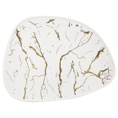 Блюдо сервировочное Белый мрамор Nouvelle 30,5х24х2 см 880056