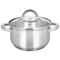 Кастрюля Appetite Elisa 4,5 л серебристый