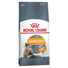Сухой корм для кошек Royal Canin, уход за кожей и шерстью 400 гр