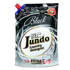 Гель для стирки черного белья Jundo Black концентрированный с коллагеном 78 стирок 1,2 л