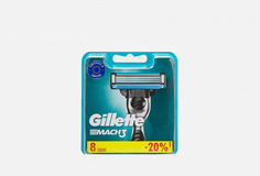 Сменные Кассеты для бритья 8шт. Gillette