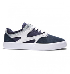 Кожаные кеды Kalis Vulc Dc Navy/White