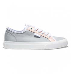 Скейтовые кеды Manual Real Grey/Pink DC Shoes