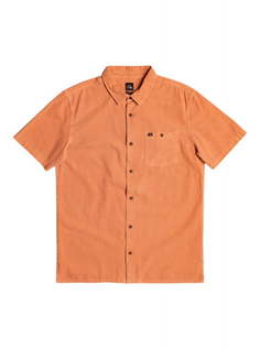 Рубашка С Коротким Рукавом Quiksilver Bolam Burnt Ochre