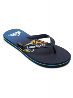 Сланцы Quiksilver Molokai Art Blue 1