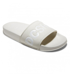 Женские Сланцы Dc Slides Off White