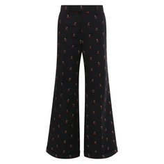 Брюки из хлопка и шерсти Gucci