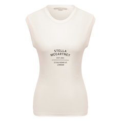 Хлопковая майка Stella McCartney