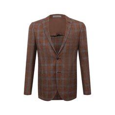 Пиджак из шерсти и шелка Corneliani