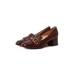 Кожаные туфли Gucci