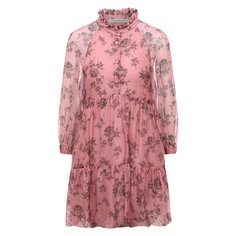 Шелковое платье Philosophy di Lorenzo Serafini