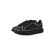 Кожаные кеды Alexander McQueen