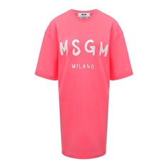 Хлопковая футболка MSGM