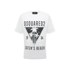 Хлопковая футболка Dsquared2