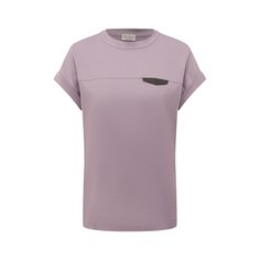 Хлопковая футболка Brunello Cucinelli