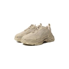 Комбинированные кроссовки Triple S Balenciaga