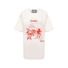 Хлопковая футболка Disney x Gucci Gucci